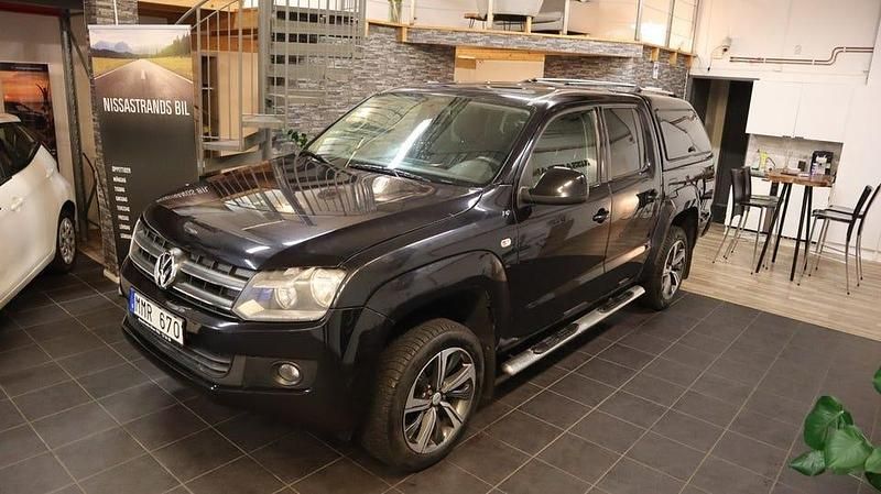 Begagnad VW Amarok Highline 163 HK (119 kW) 2012 Svart Pickup