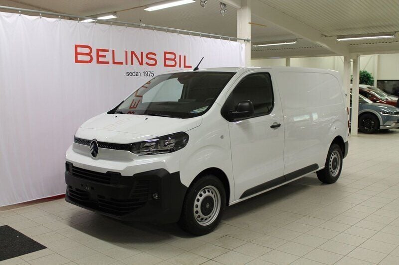 Vit (vit kaolin) Ny 2024 Citroën Jumpy Minibuss | 424 875 kr (Marknadspris) - Bild 1/4