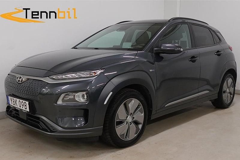Begagnad Hyundai Kona Premium 150 kW (204 HK) 2020 Grå SUV