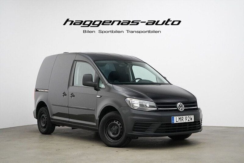Svart Begagnad 2019 VW Caddy Minibuss | 159 000 kr (Marknadspris) - Bild 1/4