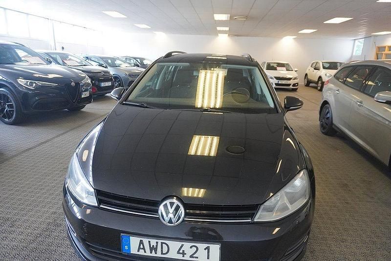 Svart Begagnad 2014 VW Golf VII Kombi | 89 000 kr (Marknadspris) - Bild 1/4