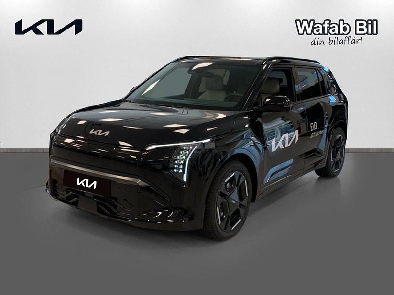 Svart Ny 2025 Kia EV3 GT-Line SUV | 552 871 kr - Bild 1/4