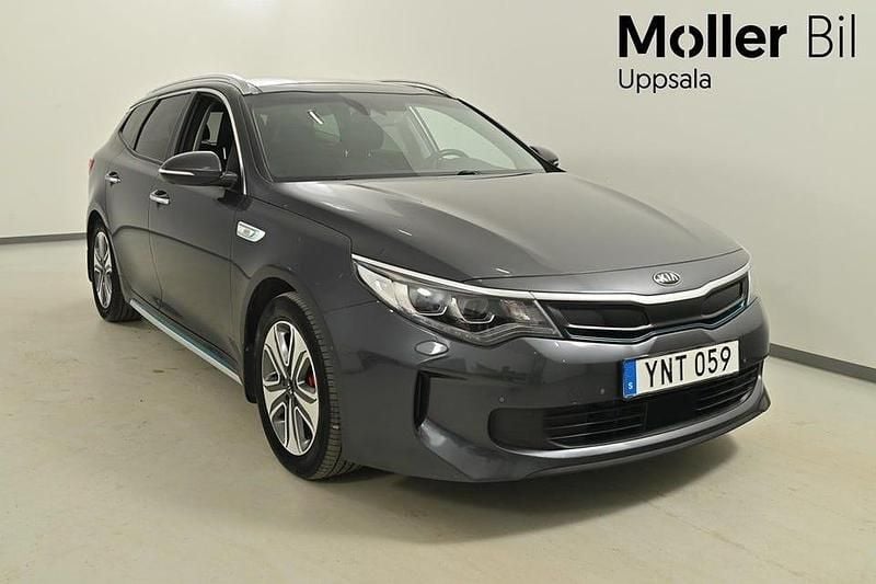 Begagnad Kia Optima Advance 156 HK (114 kW) 2018 Grå Kombi