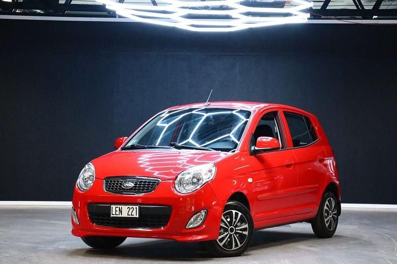 Röd Begagnad 2011 Kia Picanto EX Halvkombi | 74 900 kr (Lite dyr) - Bild 1/4