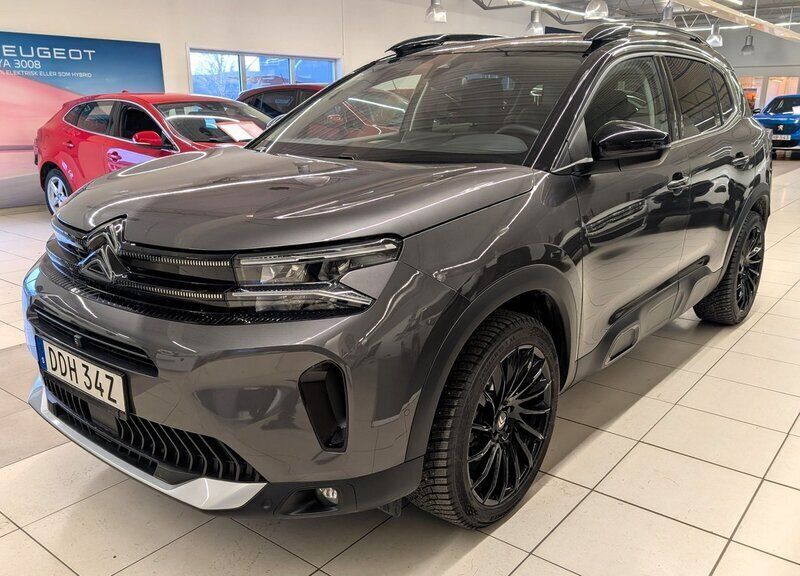 Grå Begagnad 2024 Citroën C5 Aircross PureTech SUV | 299 500 kr (Lite dyr) - Bild 1/4