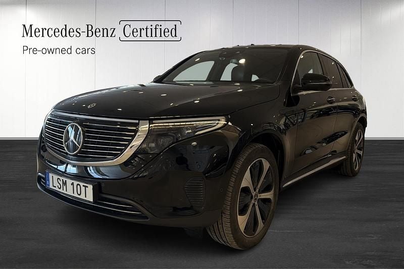 Begagnad Mercedes EQC400 300 kW (408 HK) 2020 Svart SUV