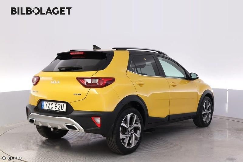 Begagnad Kia Stonic GT-Line 121 HK (88 kW) 2021 Gul SUV