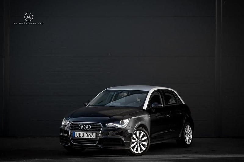 Begagnad Audi A1 Sportback Sport 86 HK (63 kW) 2014 Svart Halvkombi