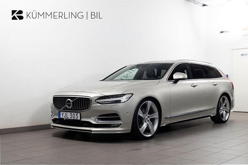 Ljusbrun Begagnad 2016 Volvo V90 Inscription Kombi | 239 900 kr (Marknadspris) - Bild 1/4
