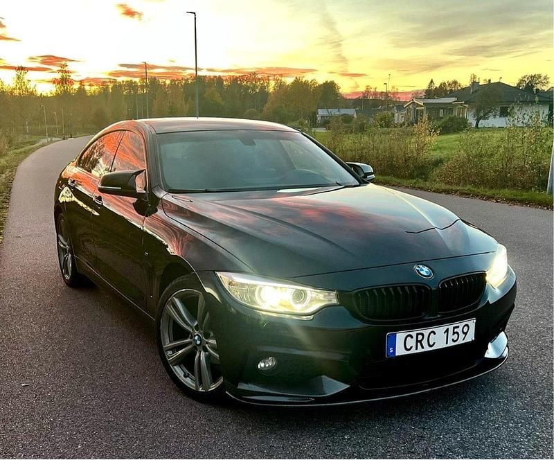 Svart Begagnad 2015 BMW 420 M Sport Halvkombi | 245 000 kr (Marknadspris) - Bild 1/4