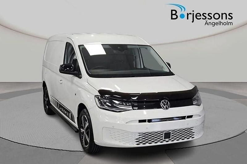 Vit Ny 2025 VW Caddy Maxi Minibuss | 406 125 kr (Bra pris) - Bild 1/4