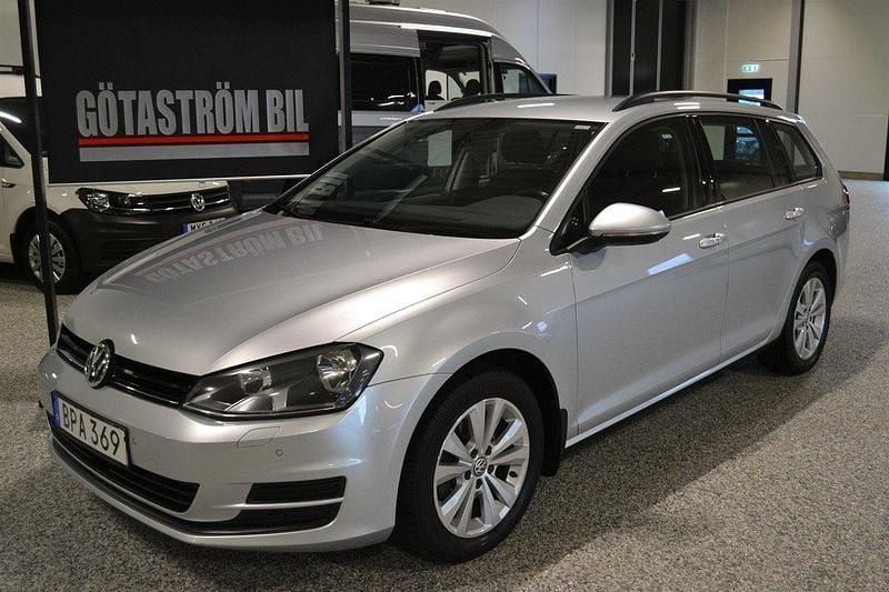Silver Begagnad 2014 VW Golf VII Kombi | 78 000 kr (Bra pris) - Bild 1/4