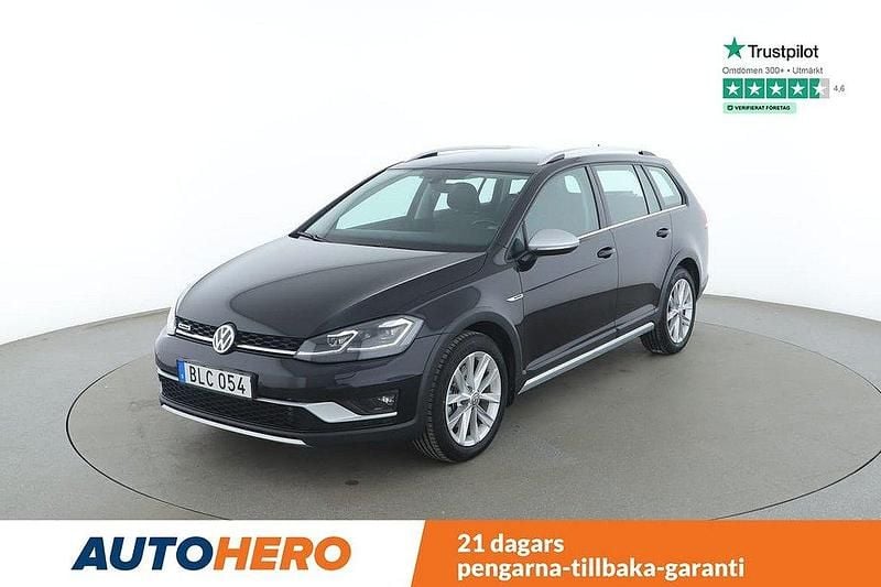 Svart Begagnad 2018 VW Golf Alltrack Kombi | 213 000 kr (Marknadspris) - Bild 1/4