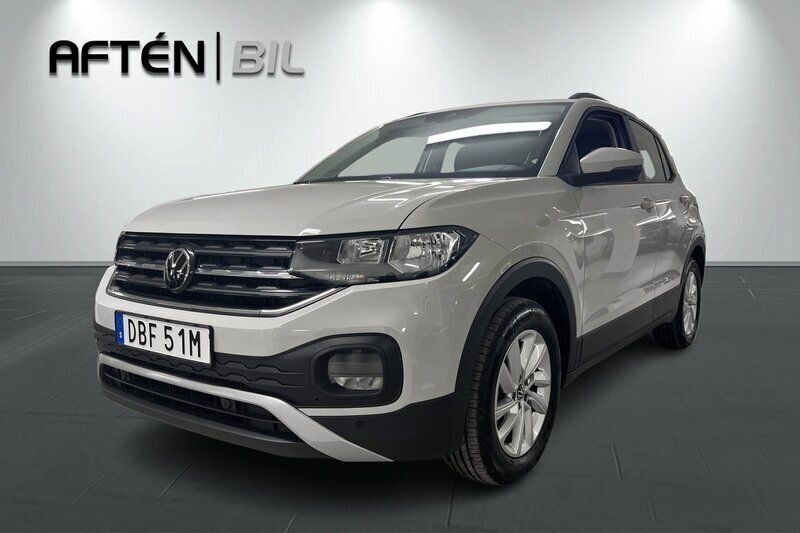 Grå Begagnad 2023 VW T-Cross SUV | 214 800 kr (Marknadspris) - Bild 1/3