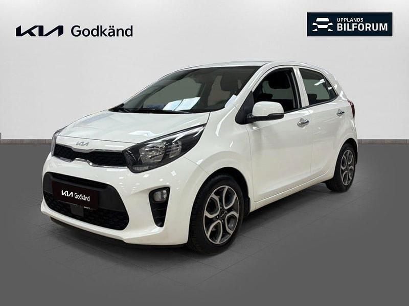 Vit Begagnad 2022 Kia Picanto Advance Halvkombi | 144 900 kr (Marknadspris) - Bild 1/4