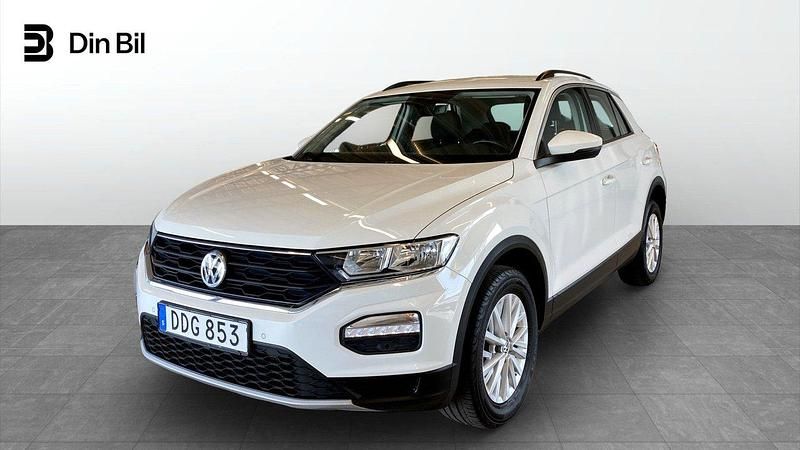 Vit Begagnad 2018 VW T-Roc Style SUV | 149 900 kr (Marknadspris) - Bild 1/4