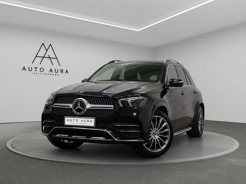 Svart (svart metallic) Begagnad 2021 Mercedes GLE350 AMG SUV | 569 000 kr (Marknadspris) - Bild 1/4