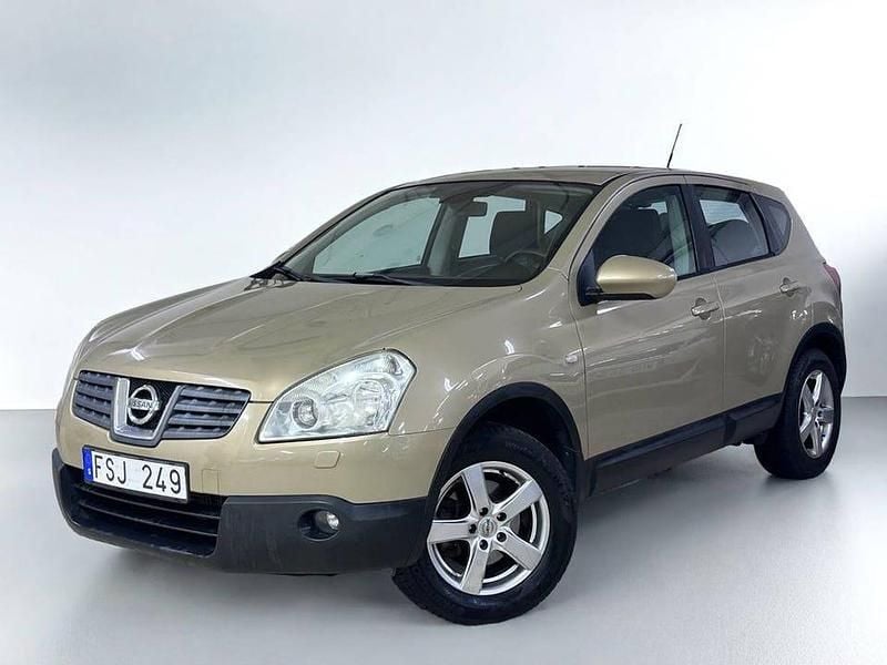 Gul Begagnad 2008 Nissan Qashqai SUV | 49 900 kr (Marknadspris) - Bild 1/4