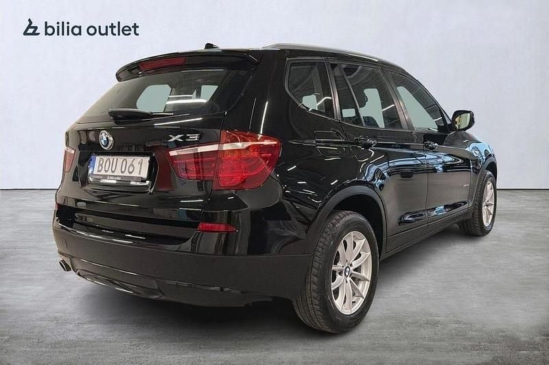 Begagnad BMW X3 184 HK (135 kW) 2014 Svart SUV