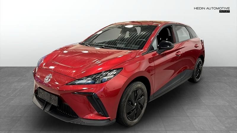 Röd Begagnad 2022 MG MG4 EV Halvkombi | 224 900 kr (Bra pris) - Bild 1/4