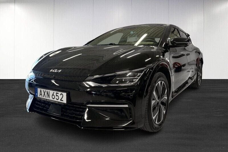 Svart (black) Begagnad 2022 Kia EV6 GT-Line SUV | 459 900 kr (Marknadspris) - Bild 1/4