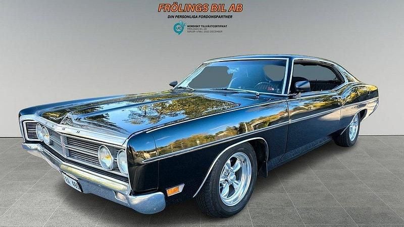 Svart Begagnad 1970 Ford Galaxie | 165 000 kr - Bild 1/4