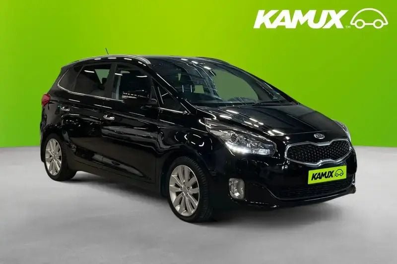 Svart Begagnad 2014 Kia Carens Minibuss | 118 900 kr - Bild 1/4