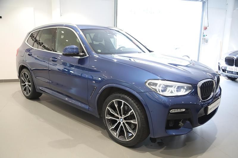 Begagnad BMW X3 M Sport 192 HK (141 kW) 2018 Blå SUV