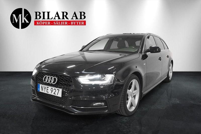 Svart Begagnad 2013 Audi A4 Kombi | 159 900 kr (Dyr) - Bild 1/4