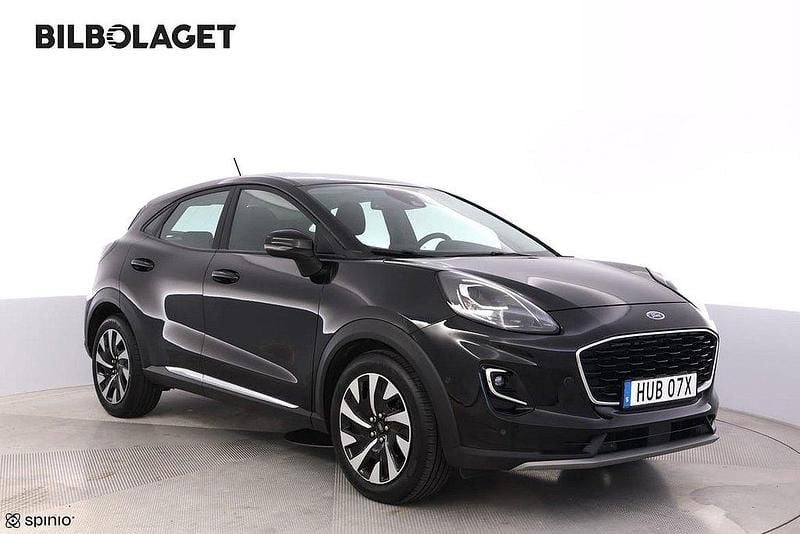 Svart Begagnad 2022 Ford Puma SUV | 189 800 kr (Marknadspris) - Bild 1/4