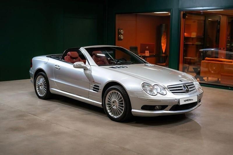 Silver Begagnad 2002 Mercedes SL55 AMG Exclusive Cab | 329 900 kr - Bild 1/4