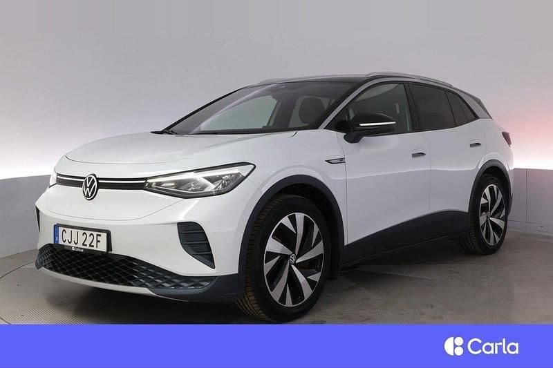 Vit Begagnad 2021 VW ID.4 Pro Performance SUV | 304 900 kr (Marknadspris) - Bild 1/4
