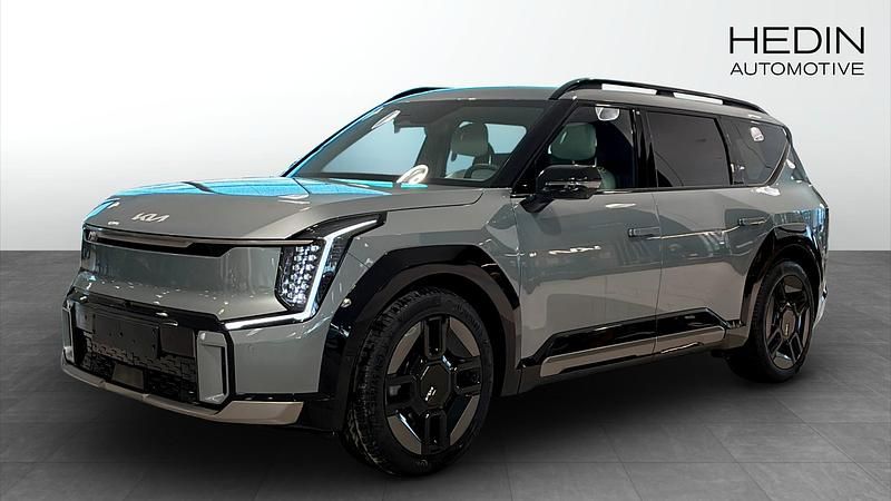 Ny Kia EV9 GT-Line 283 kW (385 HK) 2025 Grön SUV