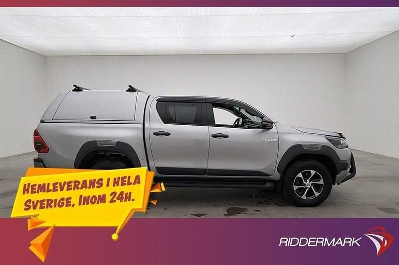 Begagnad Toyota HiLux 204 HK (150 kW) 2021 Silver Pickup