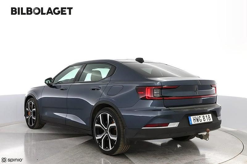 Begagnad Polestar 2 Plus 219 kW (299 HK) 2021 Mörkblå Halvkombi