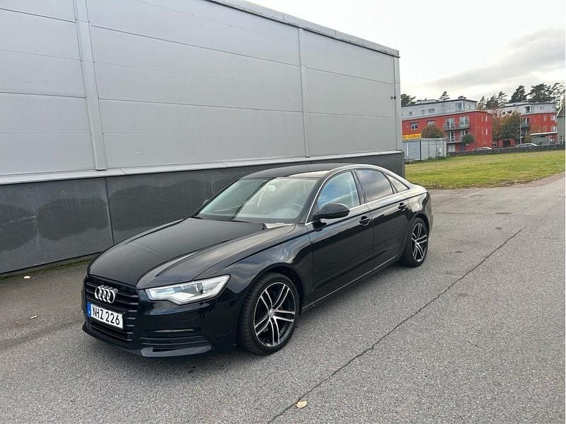 Svart Begagnad 2014 Audi A6 Proline Sedan | 145 000 kr (Marknadspris) - Bild 1/4