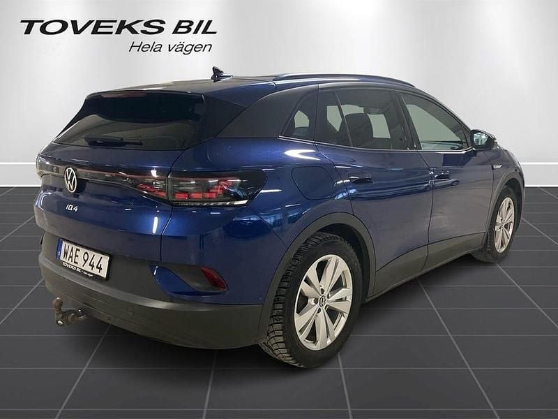 Begagnad VW ID.4 Pro Performance 150 kW (204 HK) 2023 Blue dusk metallic SUV