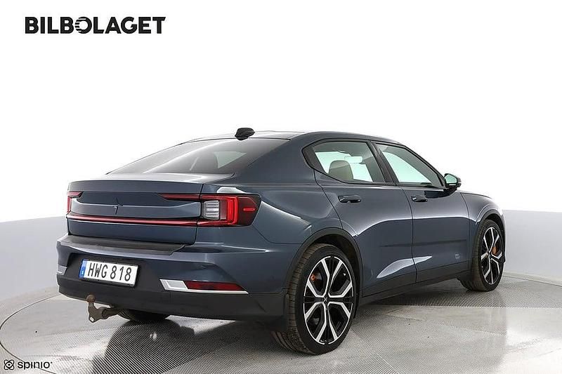 Begagnad Polestar 2 Plus 219 kW (299 HK) 2021 Mörkblå Halvkombi