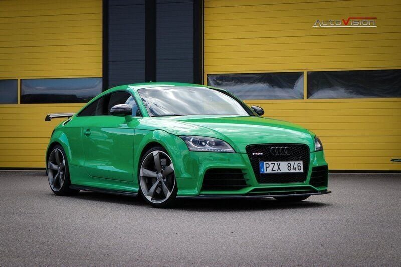 Grön Begagnad 2011 Audi TT RS Exclusive Sportkupé | 389 900 kr - Bild 1/4