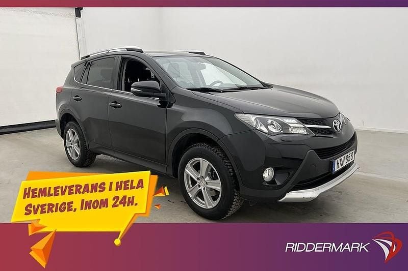 Svart Begagnad 2015 Toyota RAV4 Edition SUV | 148 900 kr (Marknadspris) - Bild 1/3