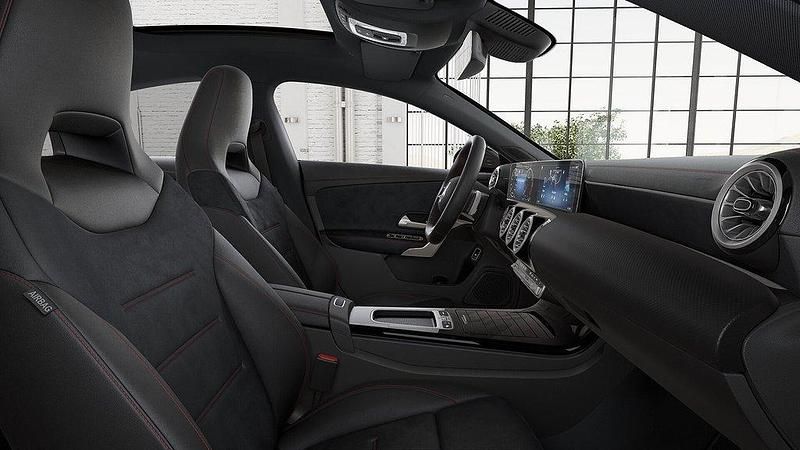 Ny Mercedes CLA200 Advanced Plus 2025 Svart Sedan