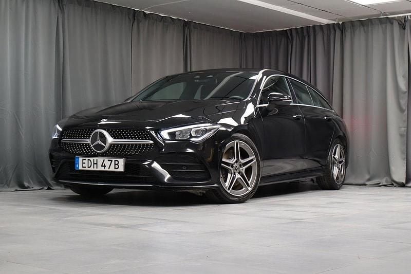 Svart Begagnad 2019 Mercedes CLA200 Shooting Brake Premium Kombi | 269 000 kr (Marknadspris) - Bild 1/4