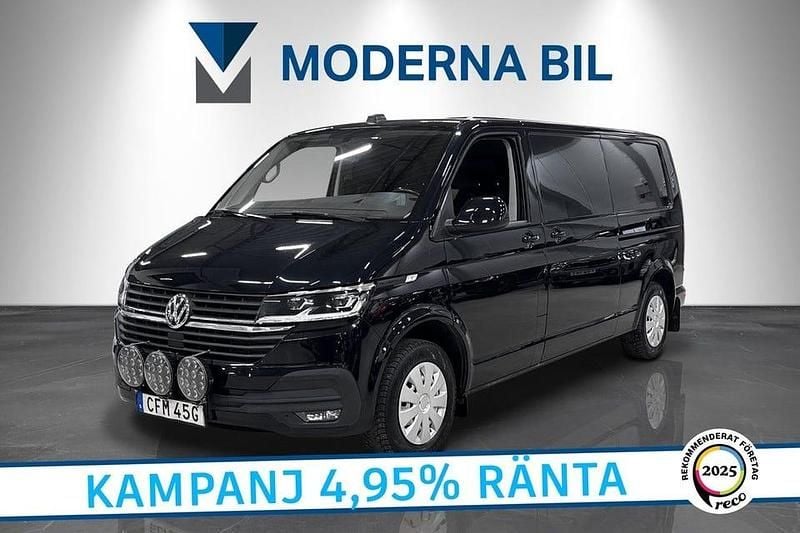 Svart Begagnad 2021 VW T6.1 Van | 319 900 kr (Marknadspris) - Bild 1/4