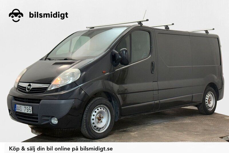 Svart Begagnad 2012 Opel Vivaro Van | 92 900 kr (Dyr) - Bild 1/3