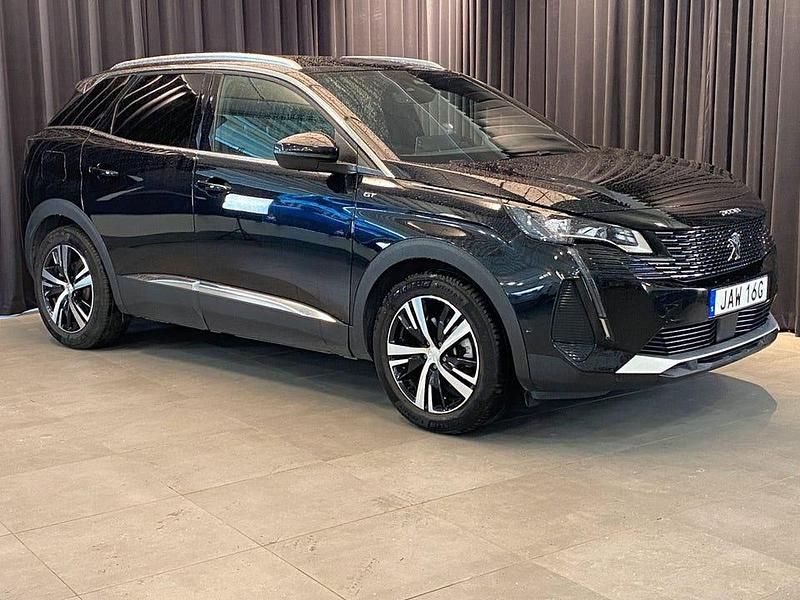 Svart Begagnad 2024 Peugeot 3008 GTi SUV | 279 000 kr (Marknadspris) - Bild 1/4