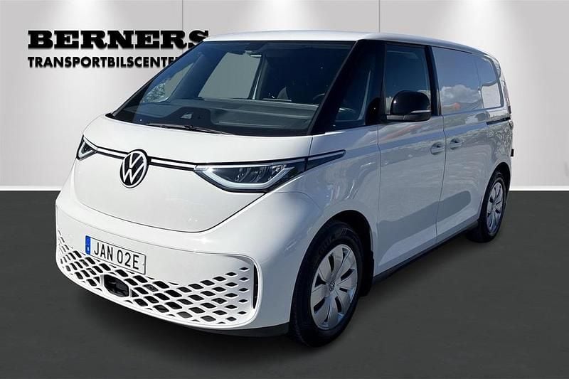 Vit Begagnad 2024 VW ID. Buzz Minibuss | 479 900 kr (Bra pris) - Bild 1/4