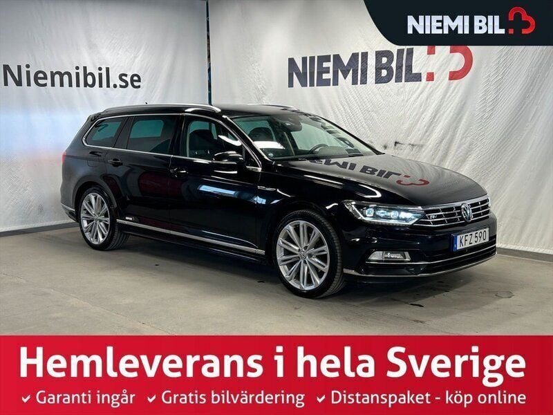 Svart Begagnad 2019 VW Passat GT Kombi | 229 900 kr (Lite dyr) - Bild 1/3