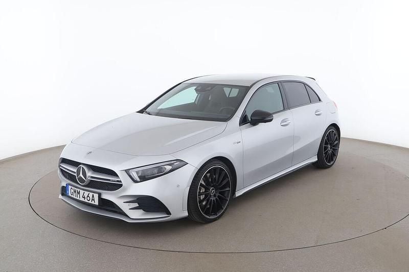 Silver Begagnad 2019 Mercedes A35 AMG AMG Halvkombi | 359 000 kr (Superpris) - Bild 1/3