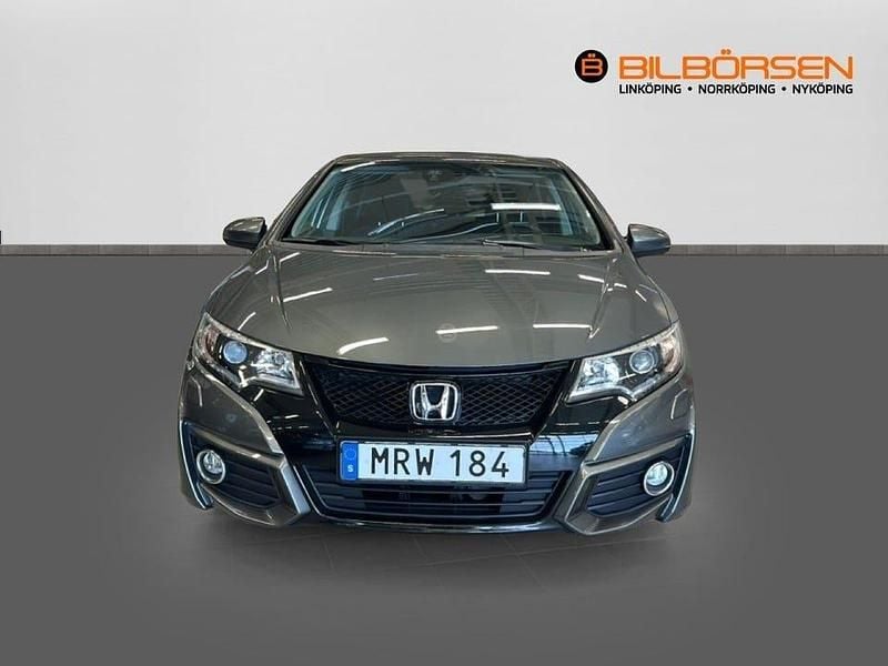 Begagnad Honda Civic Elegance 141 HK (103 kW) 2015 Mgrå Halvkombi