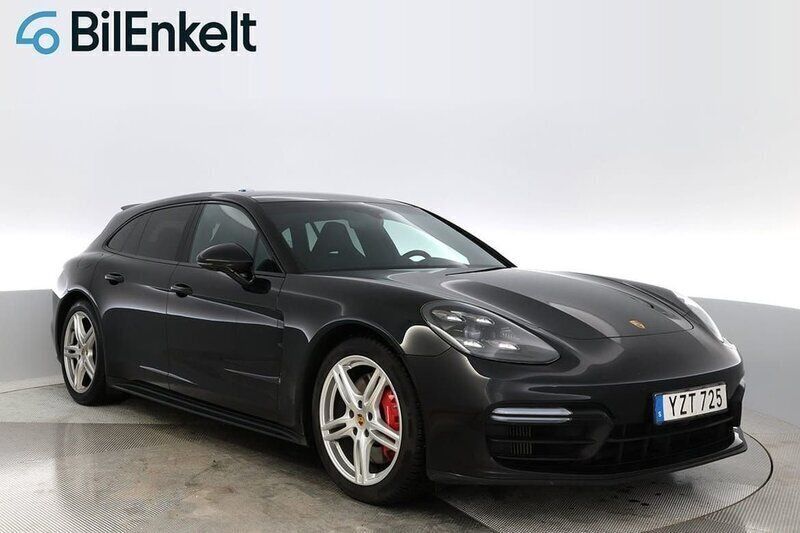 Svart Begagnad 2018 Porsche Panamera GTS Sport Turismo Sedan | 649 900 kr - Bild 1/4